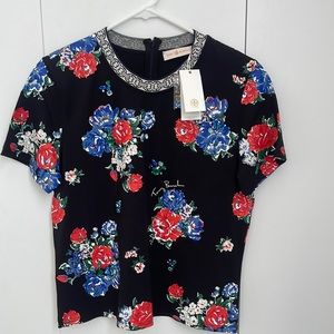 Tory Burch Embellished Top